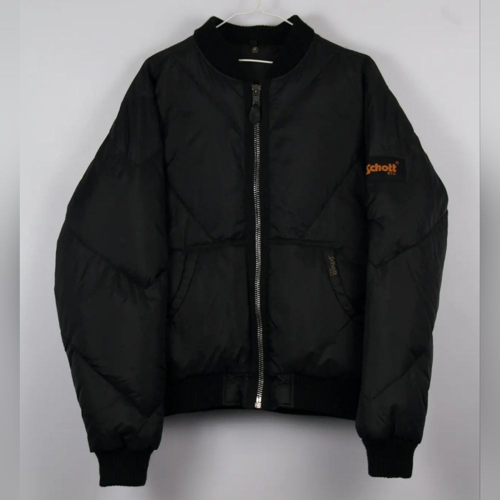 Schott Down Puffer Jacket Bomber